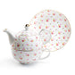 Grace Teaware Rose Bud Fine Porcelain Tea For One