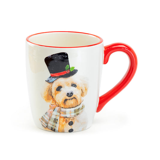 Merry Christmas Cute Dog Mug