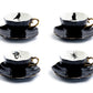 Grace Teaware halloween tea cups - cat, crow, snake, spider