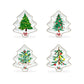 Festive Tree Delight Assorted Dish Set of 4