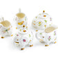Summer Garden Elephant Fine Porcelain Sugar & Creamer Set