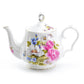 Stechcol Gracie Bone China Grace's Pink Rose Bone China Teapot