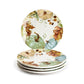 Fall Pumpkins with Leaves Dessert/Dinner Plate