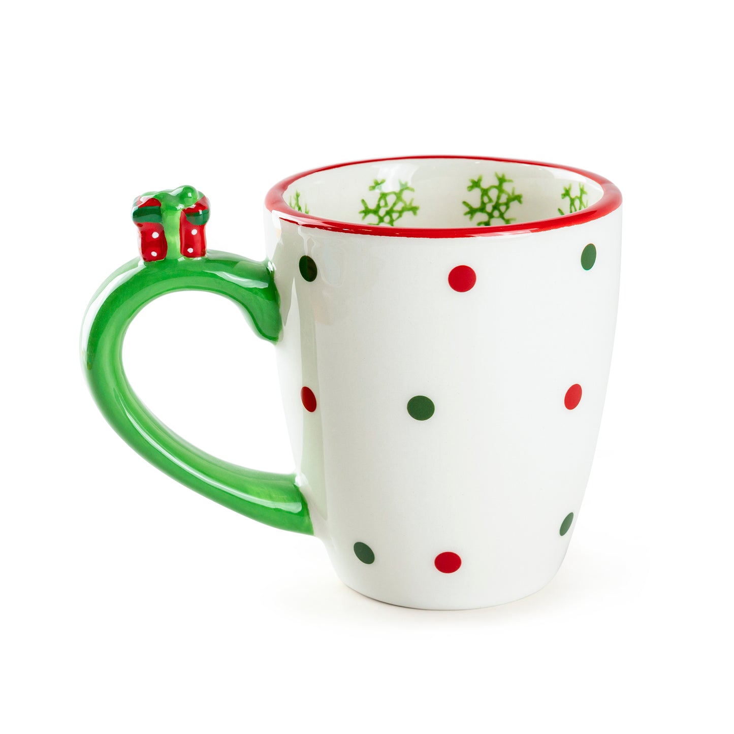 Grace Fine Ceramic Holiday Presents Mug