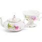 Rose Elegance Fine Porcelain Tea For One Set
