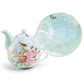 Robin's Rose Garden Fine Porcelain Tea For One Set