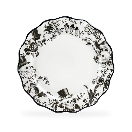 11" Halloween Midnight Gothic Dinner Plate