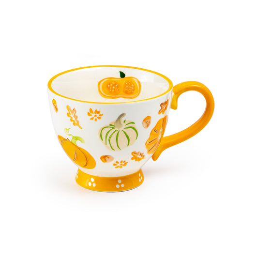 Pumpkins Orange Latte Mug