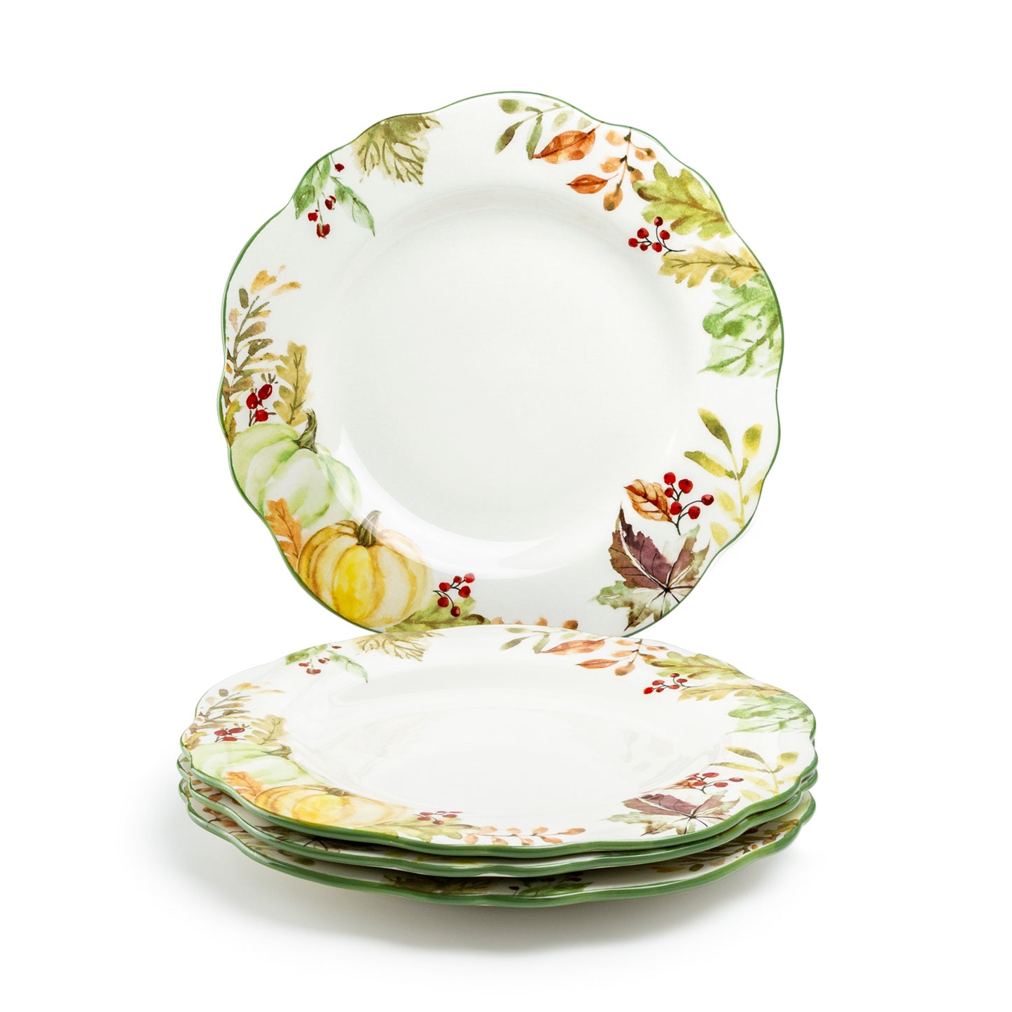 Turkey Autumn Harvest Dessert/Dinner Plate