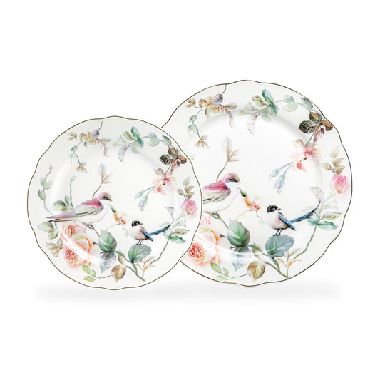 Magnolia Garden Fine Porcelain Dessert/Dinner Plate