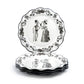 Halloween Victorian Skeletons Dessert/Dinner Plate
