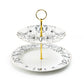 Mystic Web Fine Porcelain 2-Tier Server