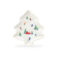 Winter Ski Slope Tree Shape Tray