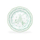 Festive Pup and Tree Fine Porcelain Dessert/Dinner Plate