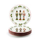 8.5" Holiday Royal Nutcrackers Dessert/Salad Plate