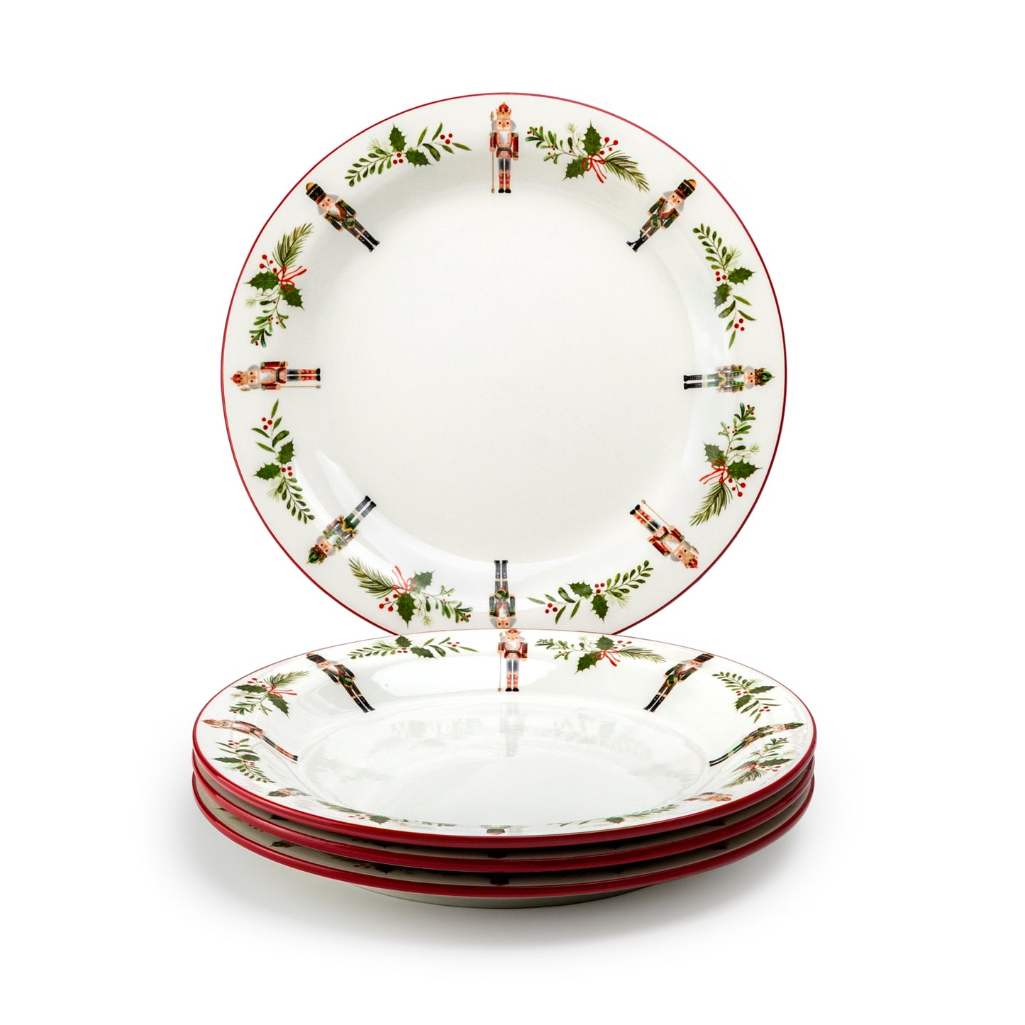 10.4" Holiday Royal Nutcrackers Dinner Plate