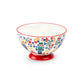Floral Royal Nutcrackers Fine Porcelain Bowl