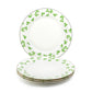 Shamrock Fine Porcelain Dessert/Dinner Plate
