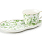 Greeny Garden Fine Porcelain Tea Snack Set
