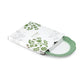Green Lattice Bone China Dessert Plate