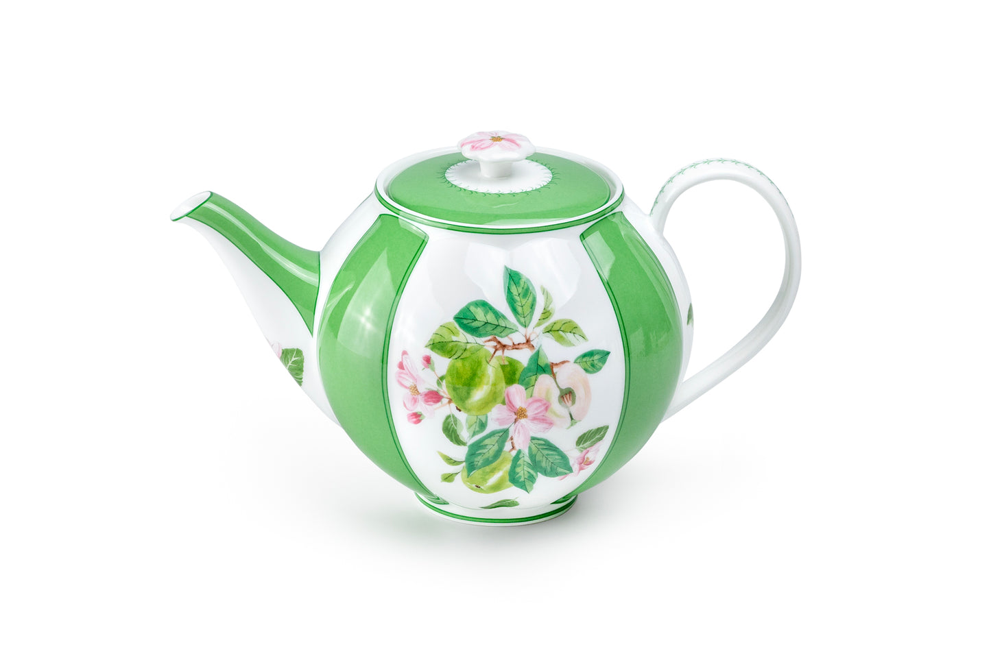 Apple Blossom Bone China Teapot with Gift Box
