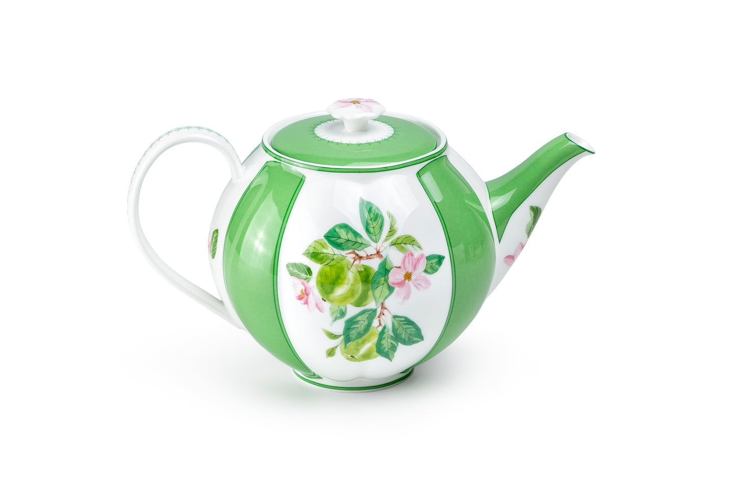 Apple Blossom Bone China Teapot with Gift Box