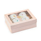 Golden Spirits Fine Porcelain 2oz Demitasse Cup Set with Pink Gift Box
