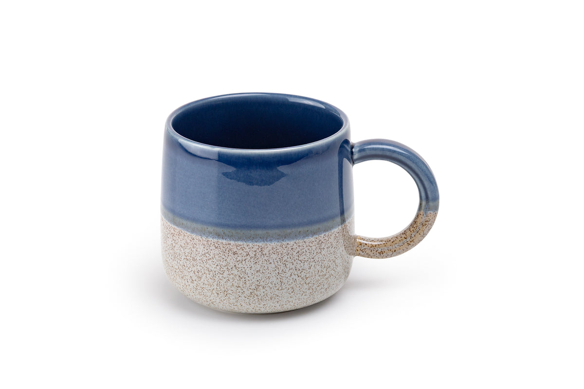 Blue Stone Two-Tone Coffee Mug