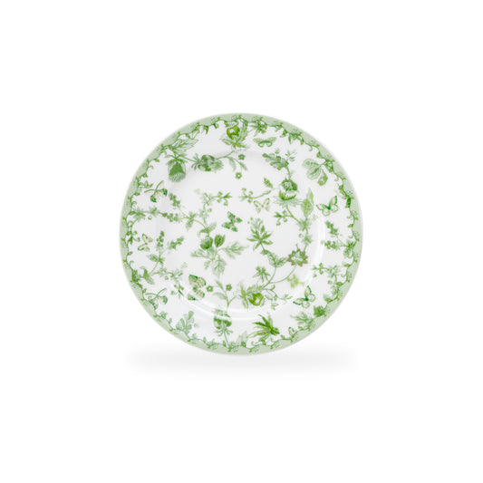 Greeny Garden Fine Porcelain 6.15" Appetizer Plate