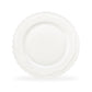 White Lace Embossed Fine Porcelain Dessert/Dinner Plate