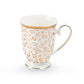 Golden Leopard Fine Porcelain Mug