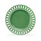 Green Heirloom Fine Porcelain 8.15" Dessert/11.15" Dinner Plate