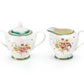 Emperor's Garden Fine Porcelain Sugar & Creamer Set