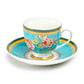 Emperor's Garden Fine Porcelain Cup and Saucer Sets