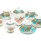 Emperor's Garden Fine Porcelain Tea Set