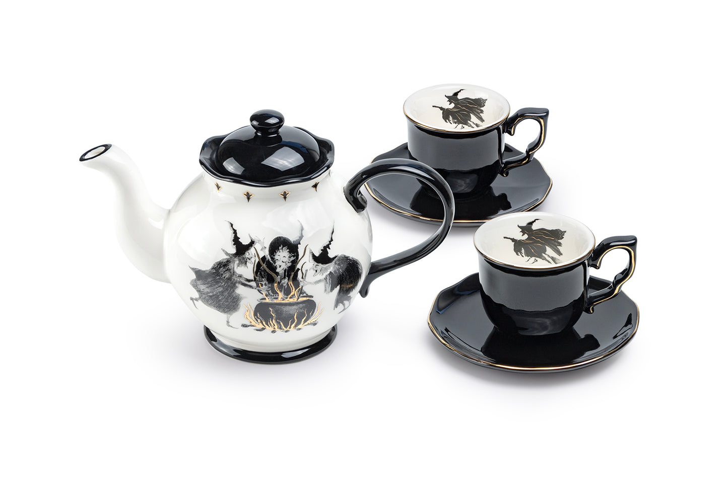 Halloween Witches Brew 5-Piece Tea Set