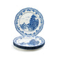 Blue Heritage Toile Fine Porcelain Dessert Plate