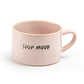 Soup Mood Pink Soup Bowl with Handle