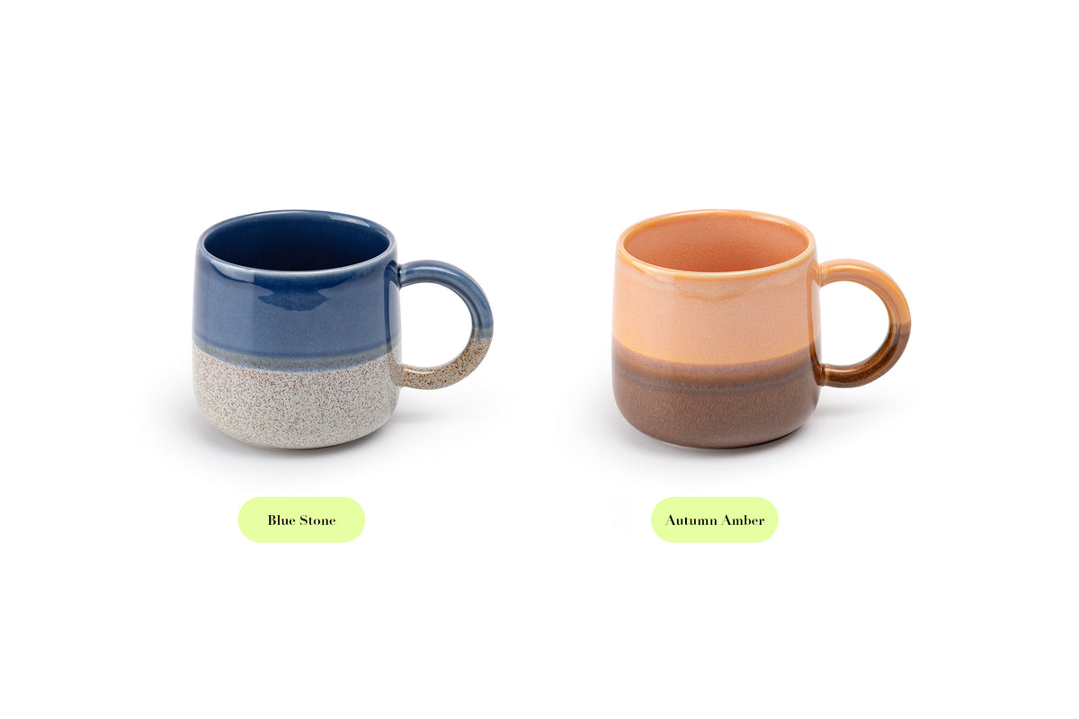 Autumn Amber Two-Tone Coffee Mug