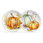 Potter's Studio 8.75" Fall Pumpkins Salad / Dessert Plate