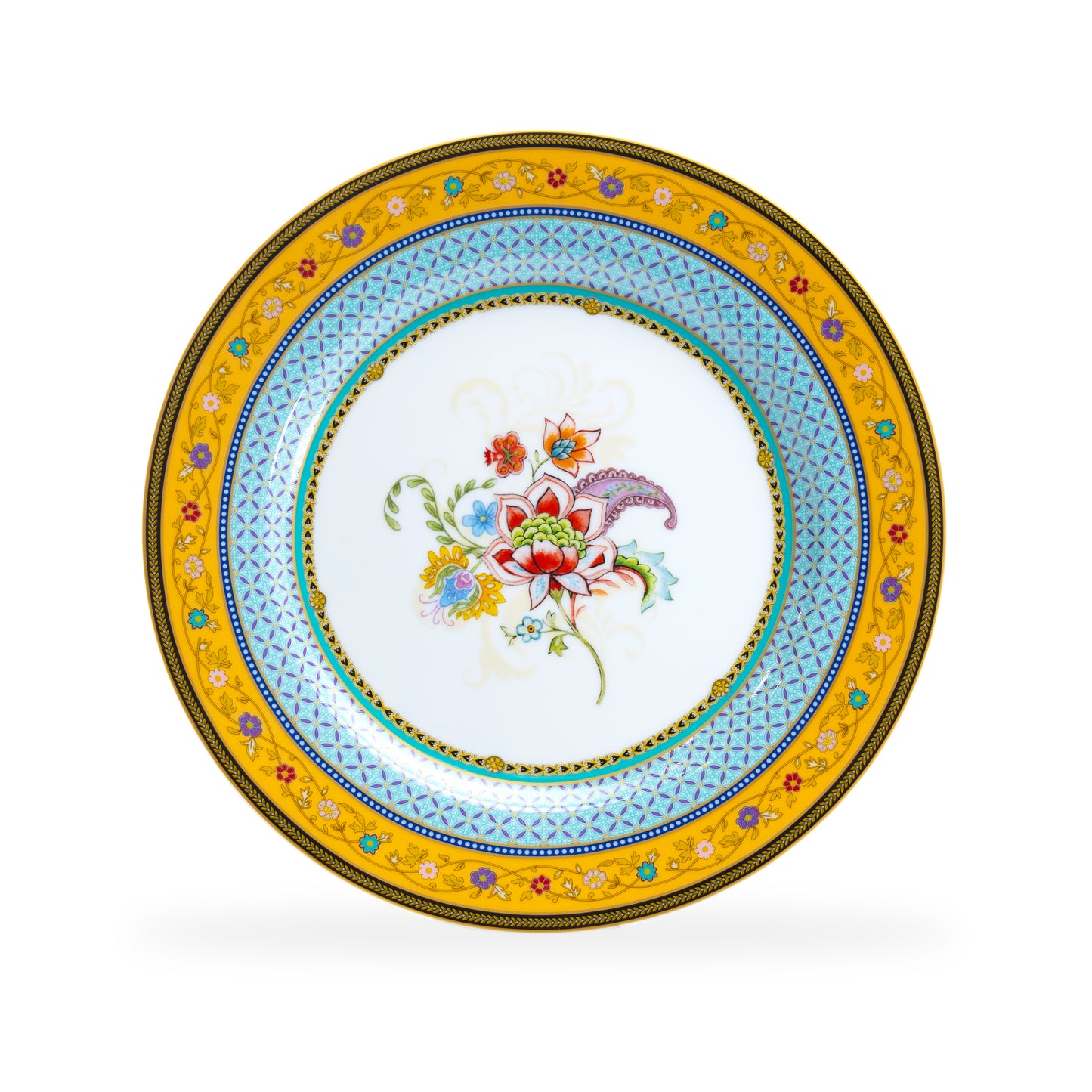 Emperor's Garden Fine Porcelain Dessert / Dinner Plate