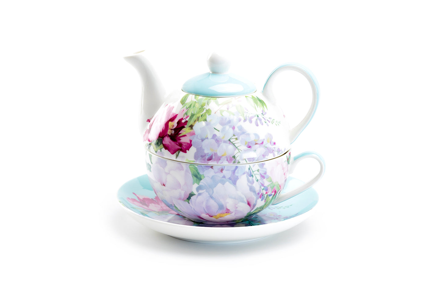 Stechcol Gracie China Floral Bouquet Fine Porcelain Tea For One