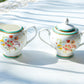Grace Teaware Emperor Garden Fine Porcelain sugar bowl and creamer