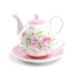 Stechcol Gracie China Beau Rose Fine Porcelain Tea For One Set