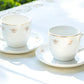 Gold Bee Fine Porcelain Cup and Saucer