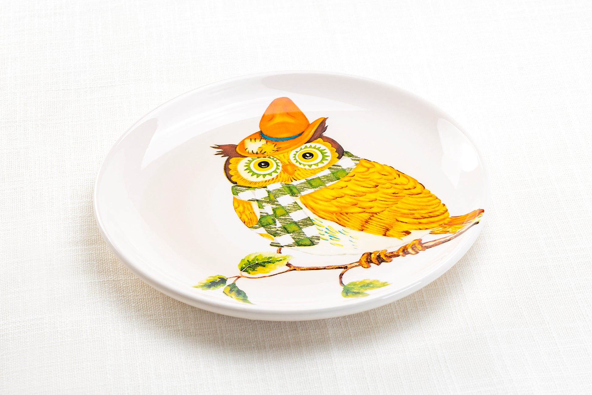 Owl Salad / Dessert Plate Gracie China Shop