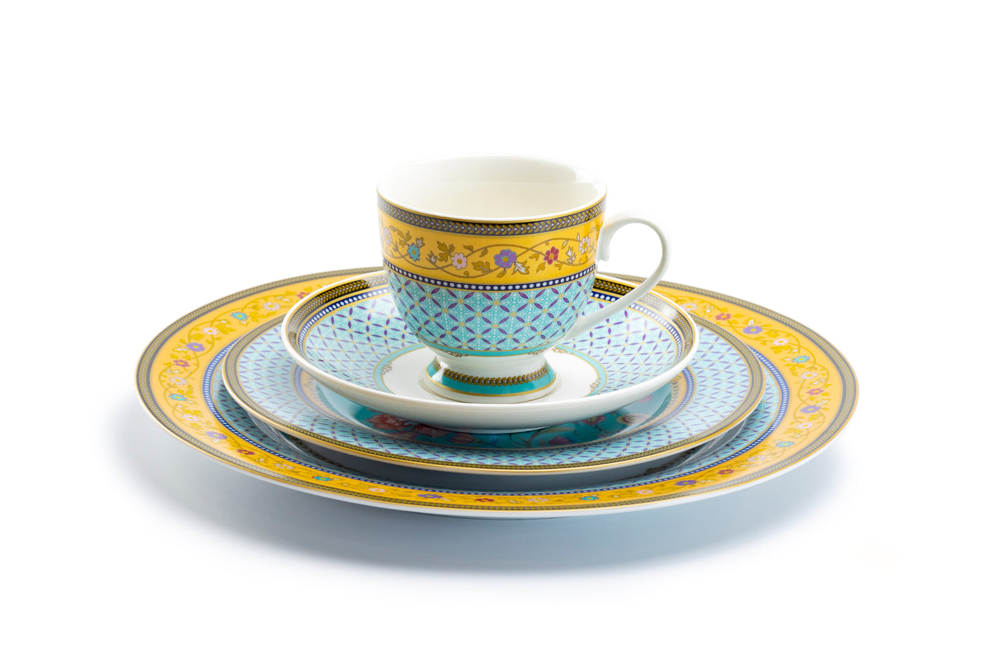 Emperor's Garden Fine Porcelain Tea Set