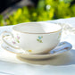 Grace Teaware Spring Flowers Fine Porcelain Tea Cup and Saucer Set of 1