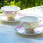 Gracie Bone China Rose with pastel pink cup