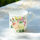 Gracie Bone China Rose Garden Mug